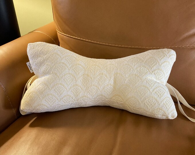 Ergo Neck Pillow Vintage Scallop Print, Neck Pillow, Neck Support