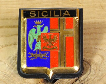 Badge Dinan France French Auto Car NOS 1950s Original Made of