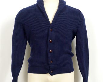 80s Ballantyne Pure Cashmere V Blue 40 Ballantyne products for