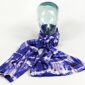 Grahame Fowler Batik Over Dyed Cotton Scarf