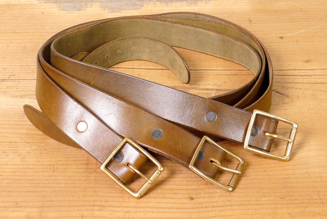 IMRIE LEATHER BELT Brown Belt - Sterling Rollo – Imrie Industries main image 3