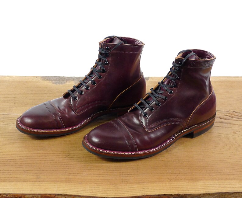 frye cordovan boots