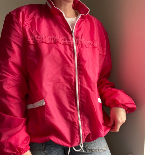 90s Hot Pink Windbreaker Gem