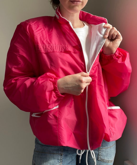 90s Hot Pink Windbreaker Gem