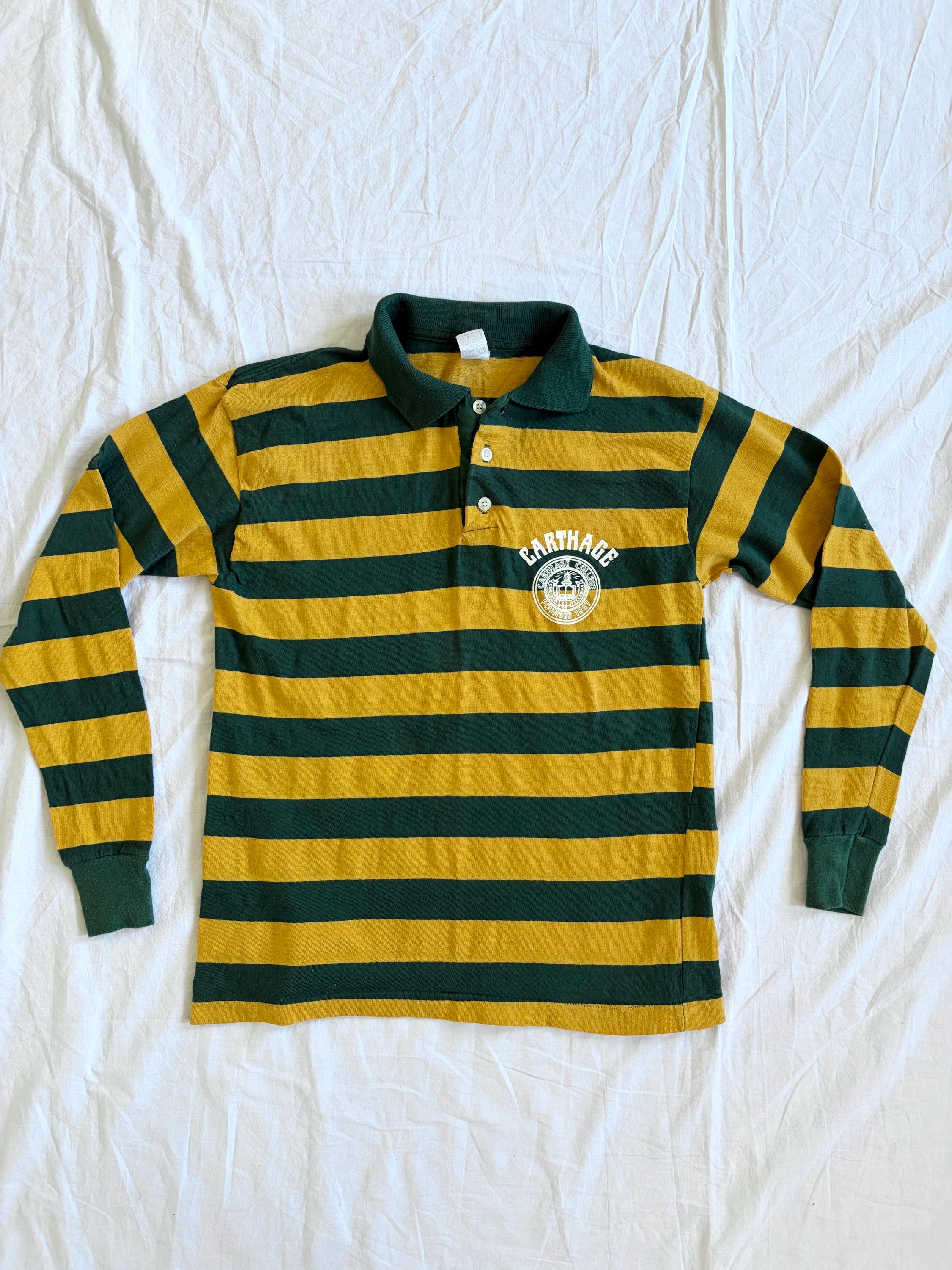 Yellow & Green Stripe Shirt - Etsy