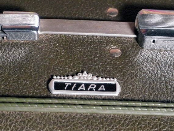 Vintage Olive Green American Tourister "Tiara" Su… - image 2