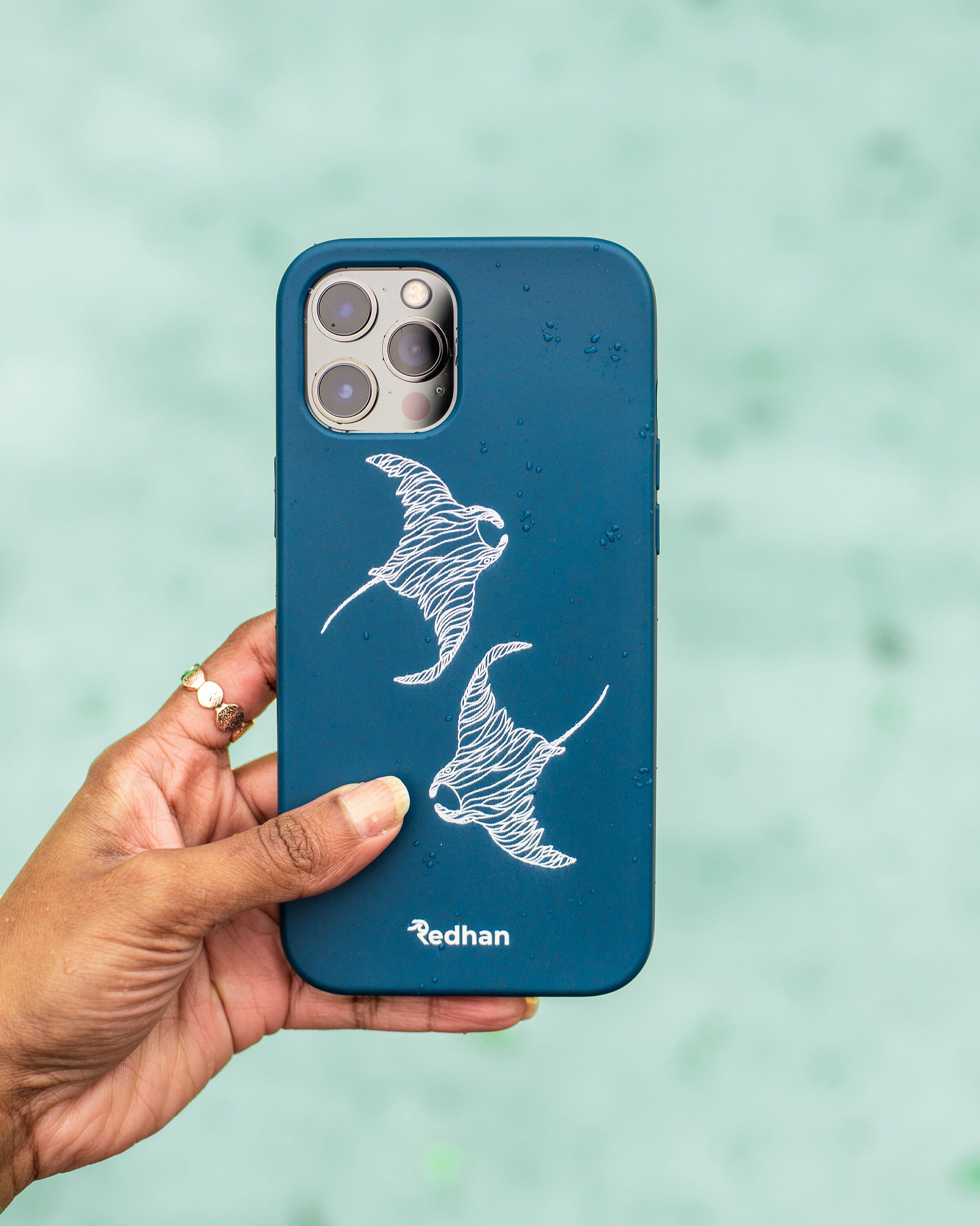 Eco friendly iPhone 12 / 12 Pro Phone Case 'Flowing Etsy