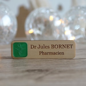 Pharmacist Badge - Pharmacy Student Badge - Pharmacist Badge - Pharmacist Badge - Green Hygiene Cup - Personalized Pharmacy Badge