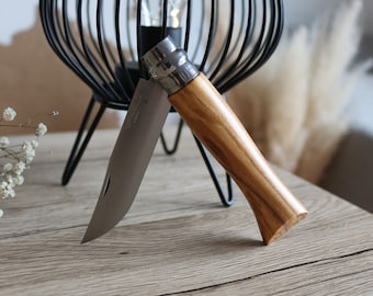 OPINEL knife number 9 olive wood handle
