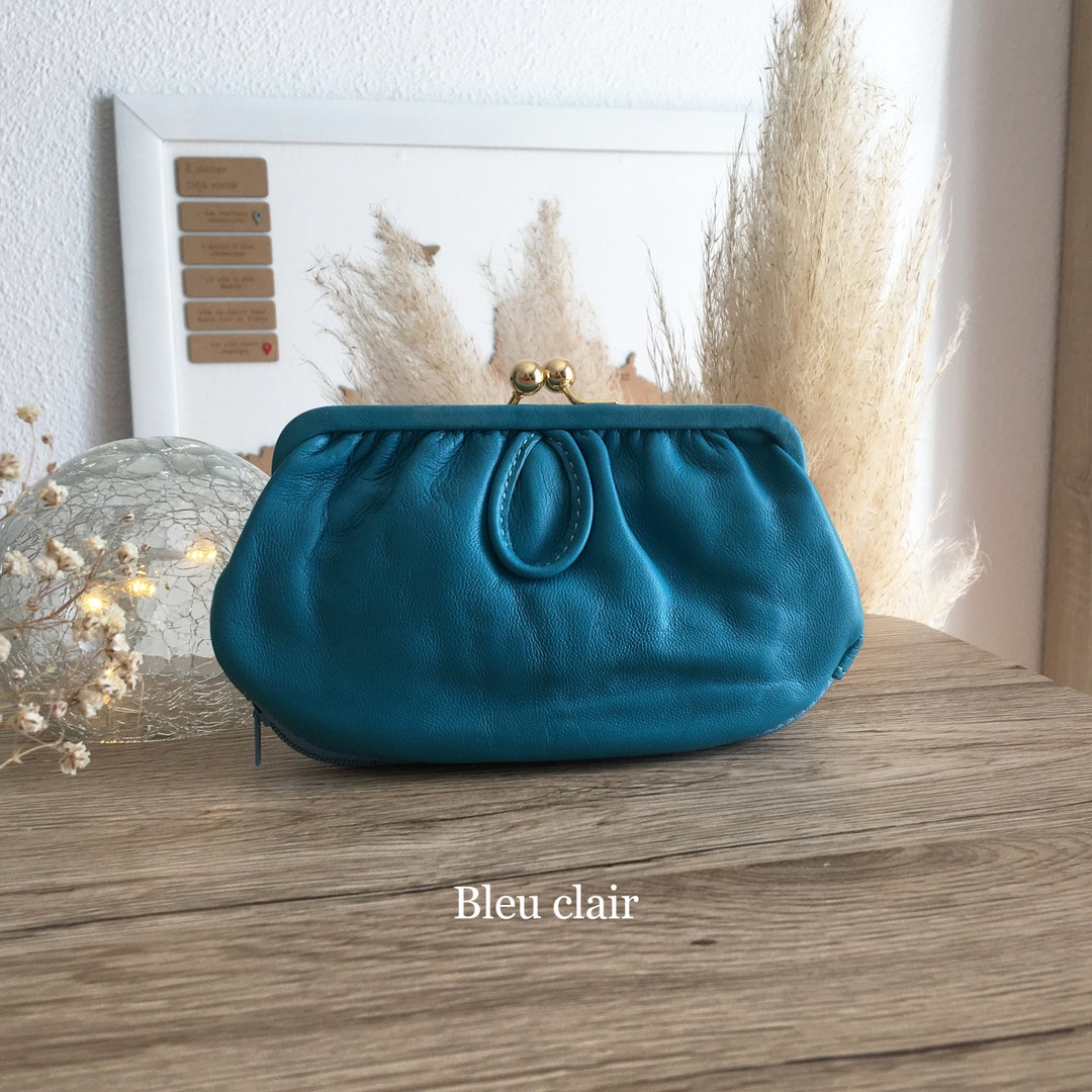 Clic Clac Fermoir Porte Monnaie Vintage Grand Porte Monnaie Rétro