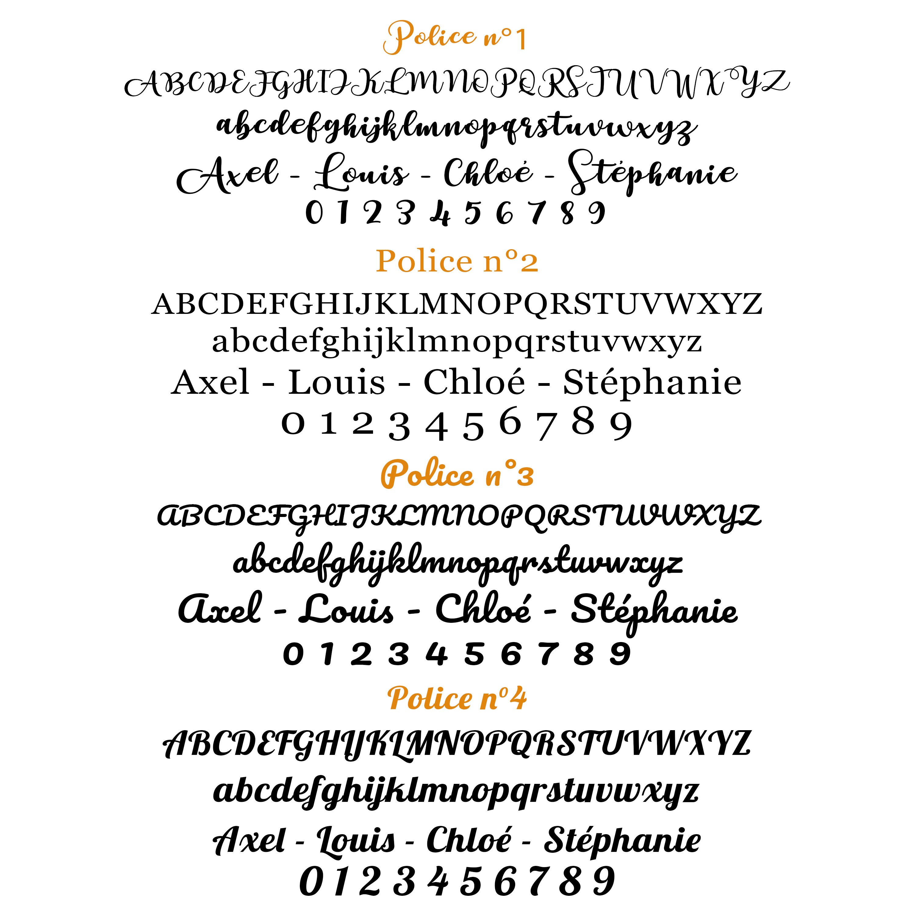 Plaque boite aux lettres famille - Plaque famille - Gravure de boite aux lettres nombre et nom de famille - Plaques pour boite aux lettres