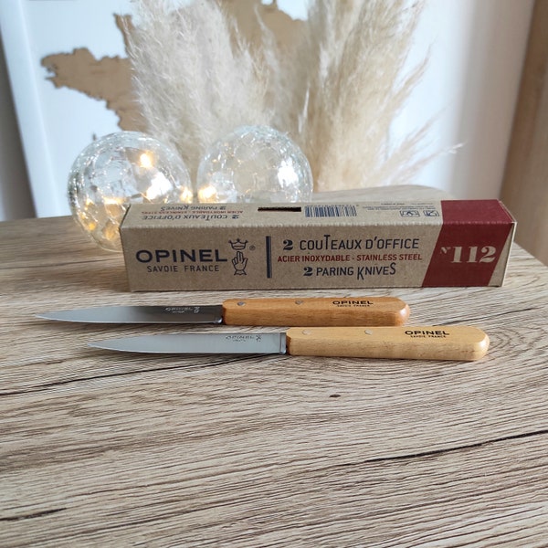 Opinel n112 paring knife - Set of 2 knives