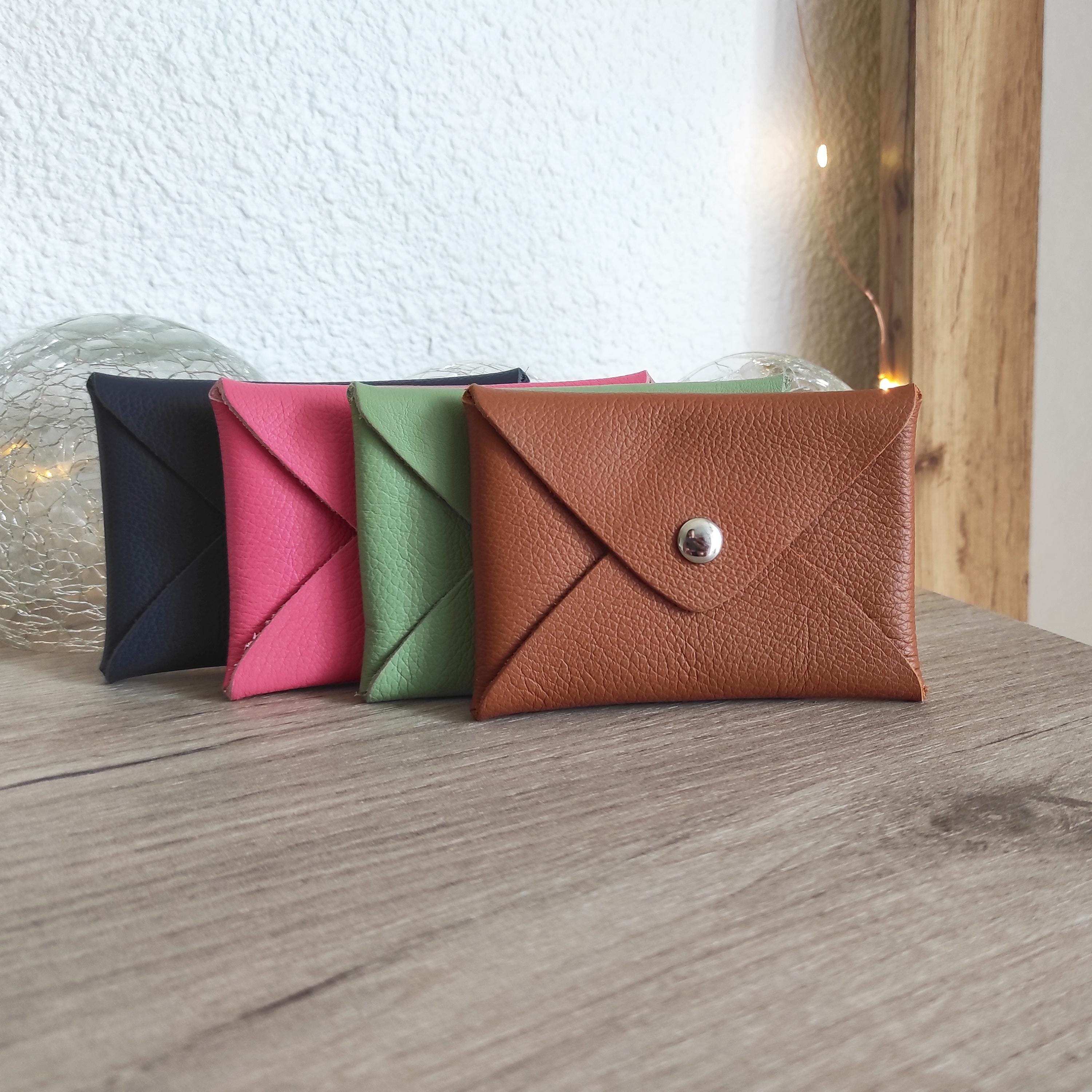 Bank card pouch - Bank card holder - Genuine leather CB pouch - Leather CB bank card case