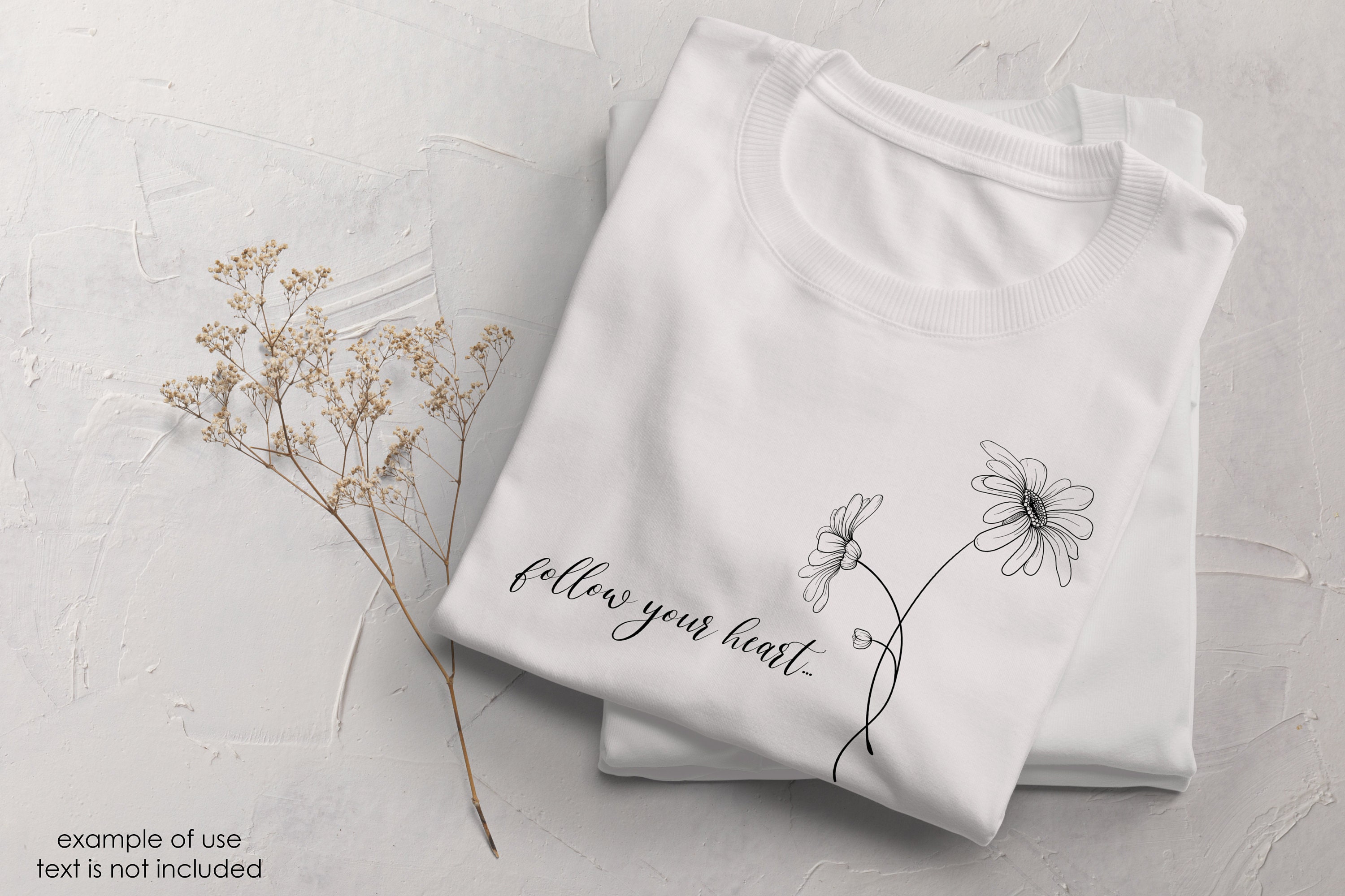 ❁ Daisy ❁ページ Daisy Flower Corner SVG cut file at EmbroideryDesigns.com