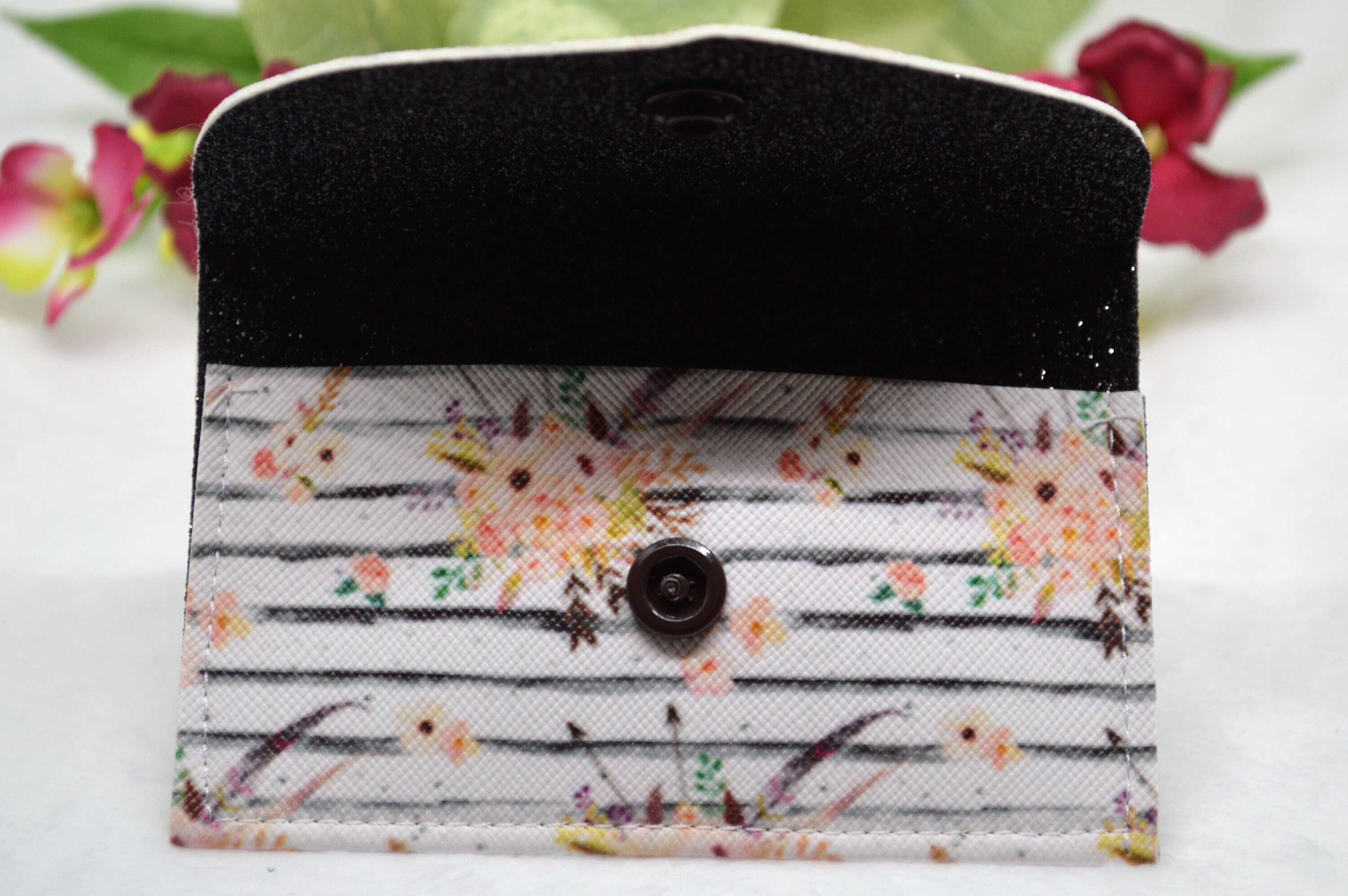 Mini Snap Wallet - Etsy