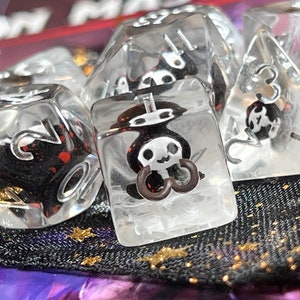 Little Ghost DnD Dice Set | Dungeons and Dragons RPG | Ghost Inside Every Die