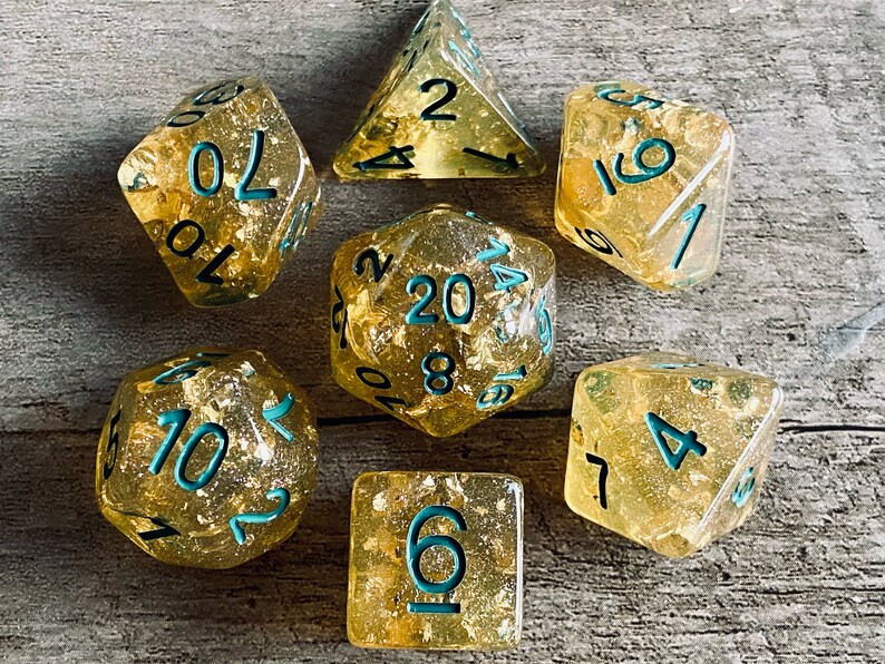 Goblin Hoard RPG Dice Set for Dungeons and Dragons D20 TT Etsy