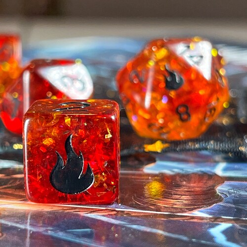 Fairy Pools Dnd Dice Set for Dungeons and Dragons D20 TTRPG Etsy