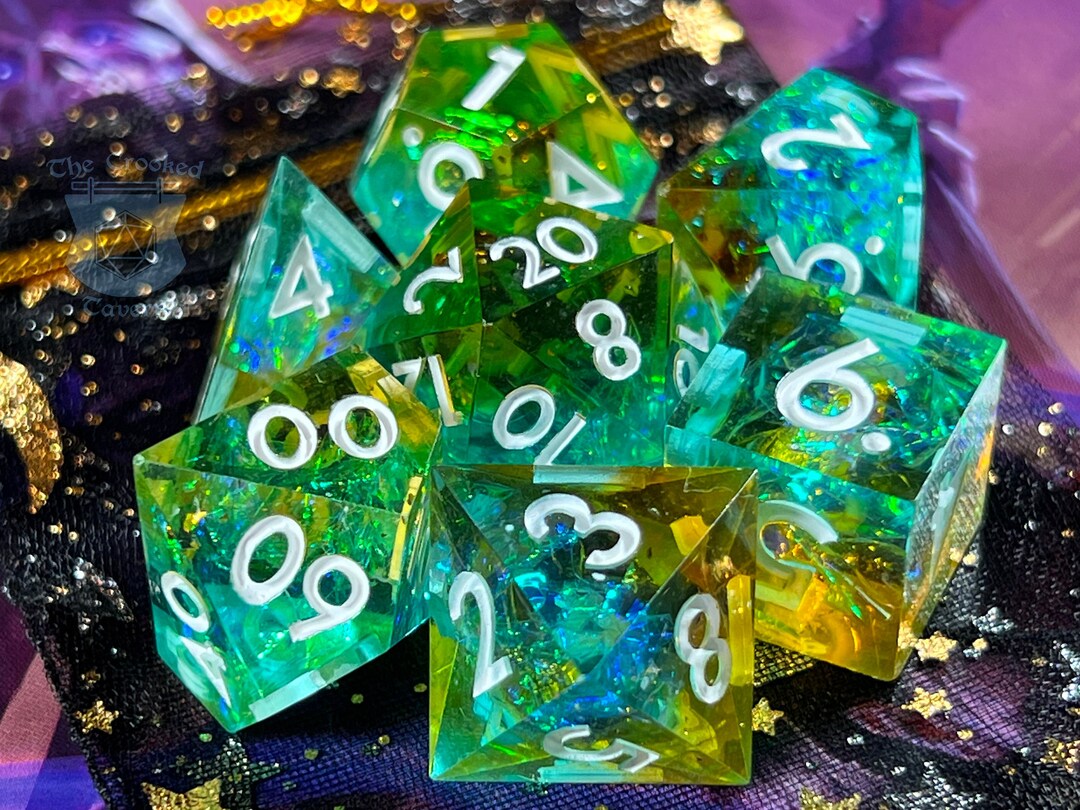 Fairy Pools Dnd Dice Set for Dungeons and Dragons D20 TTRPG Etsy