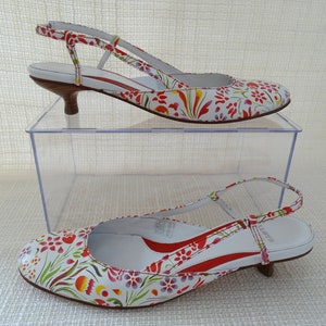 Lloyd size UK 6.5 ladies sandals summer shoes slingback pumps real leather suede vintage shoes