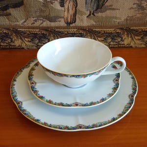 Tirschenreuth Hutschenreuther tea set cup saucer dessert plate