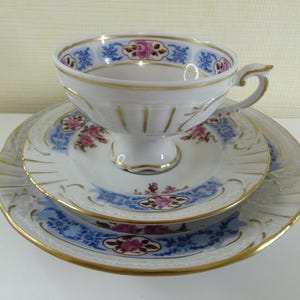 PMP tea set cup saucer porcelain teacup coffee cup vintage Germany