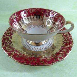 Johann Seltmann  Vohenstrauss Kaffeegedeck Espresso Tasse Untertasse Porzellan vintage