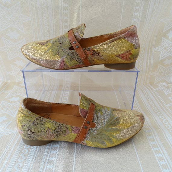 Think! Size EU 38 Women's Shoes Slipper Genuine Le