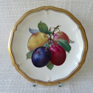 Rosenthal Chippendale Plate Wall Plate Collector Plate Decorative Plate Fruit Motif Plate