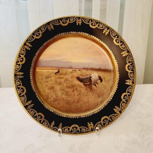 Old Vienna Porcelain Plate Wall Plate Collector Plate Decorative Plate Ceremonial Plate