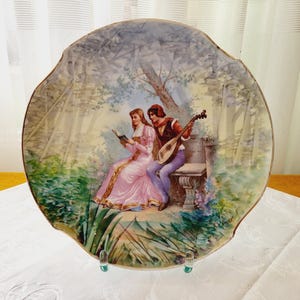 Collector&#39;s plate, ancient plate, porcelain wall plate