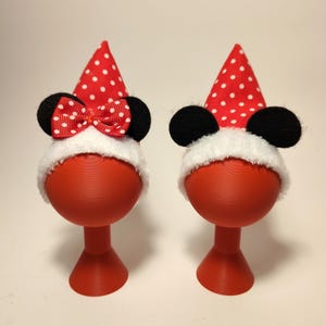 Elf sized mouse ears, w/dots, hat