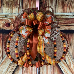 Fall Pumpkin Hanger
