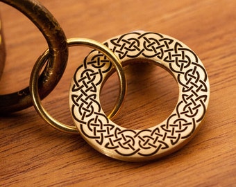 25mm /28mm /XL 35mm Solid Brass or Stainless Steel, Text & Design Engraving / Pet ID Tag