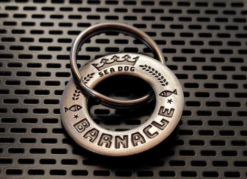 24mm/28mm Solid Brass or Stainless Steel, Professionally Engraved & Polished, Dog / Pet ID Tag image 9