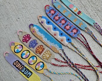Pulseras de la amistad de playa de verano