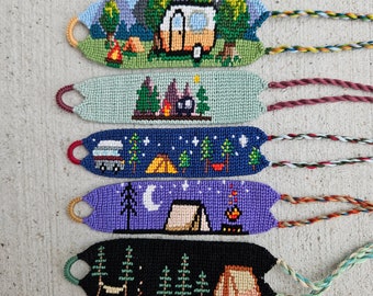 Outdoors camping friendship bracelets