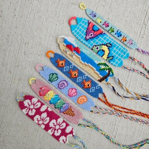 Summer 2023 friendship bracelet collection