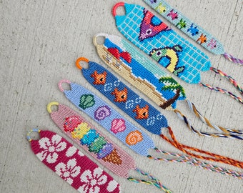 Summer 2023 friendship bracelet collection