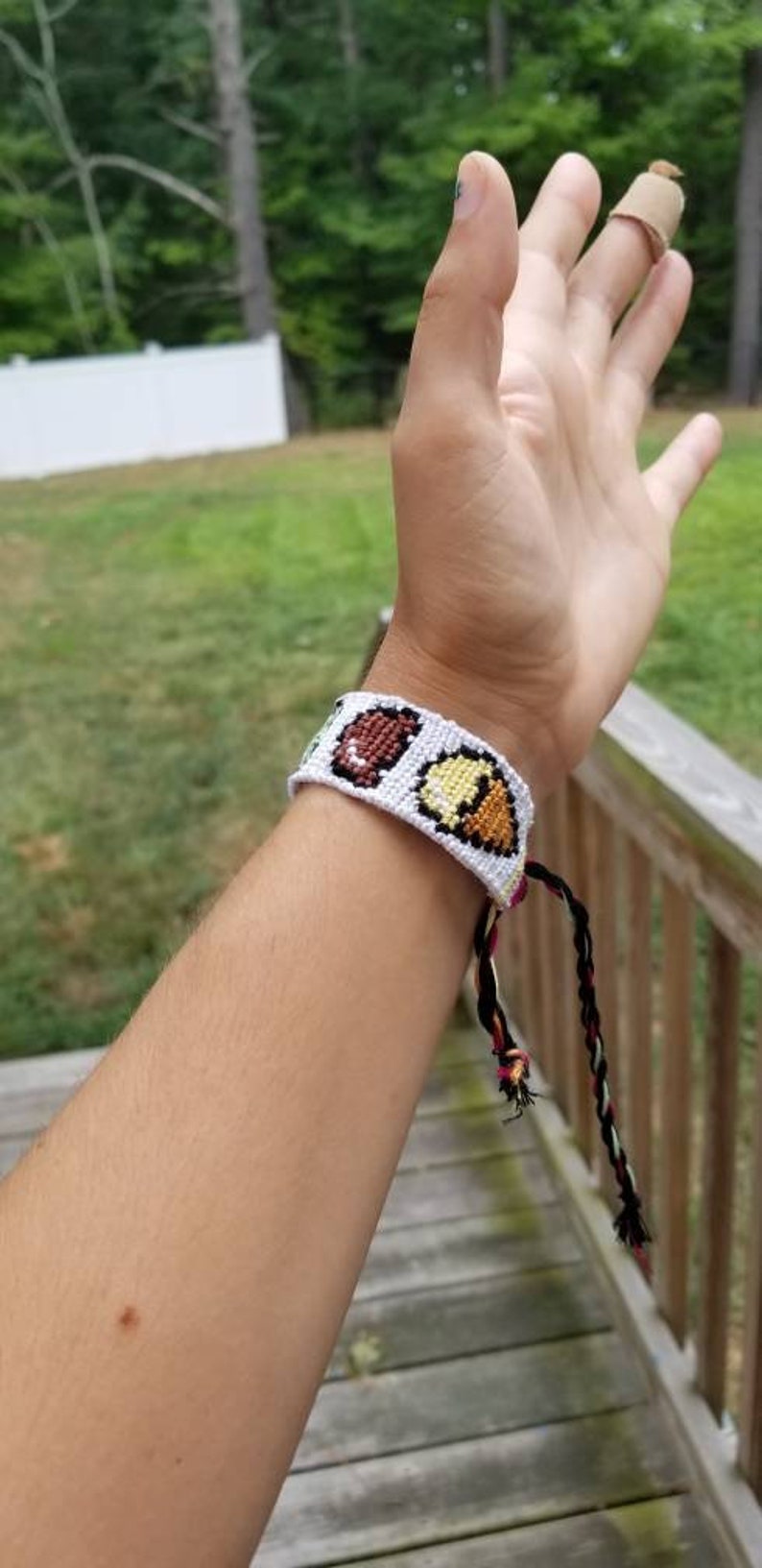 Summery friendship bracelets