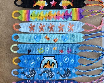 fish summer friendship bracelets