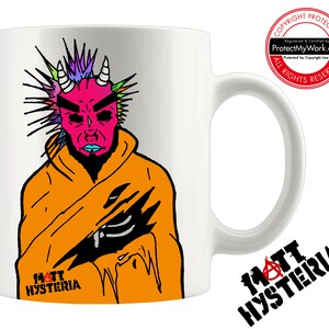 Matt Hysteria - Colourful Devil Mug