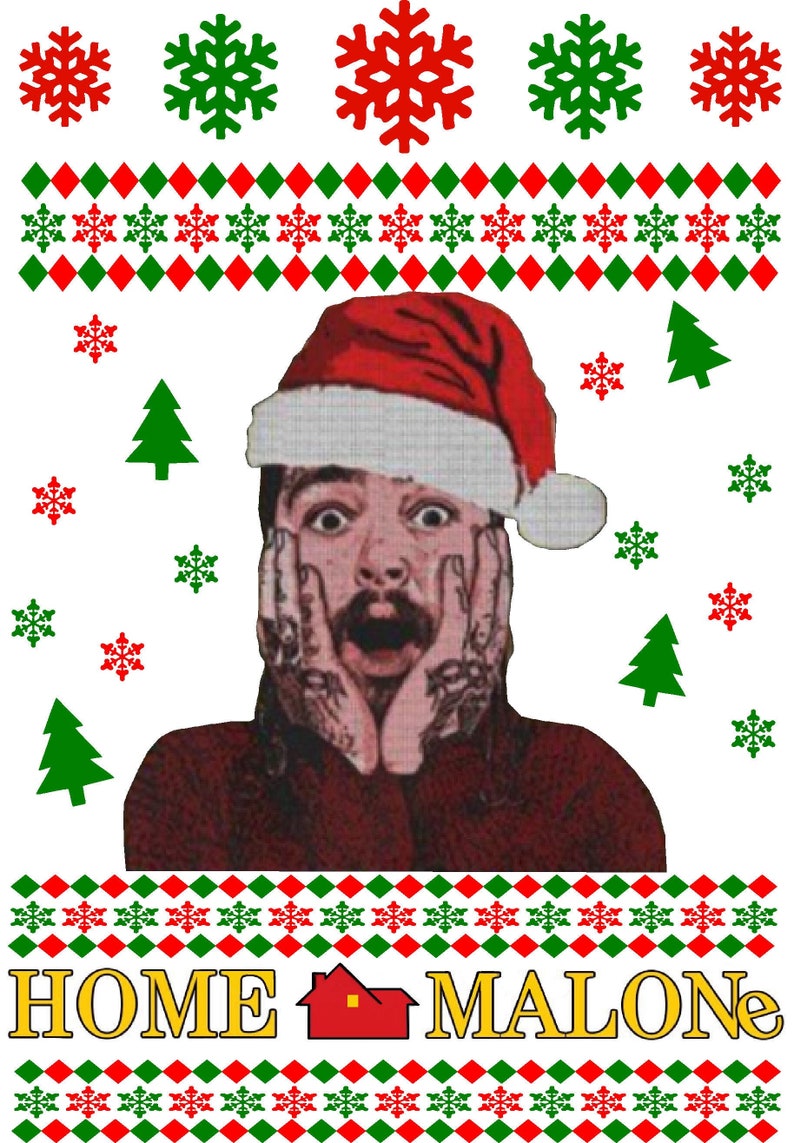 Download Home Malone Ugly Sweater SVG | Etsy