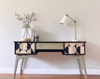 Mid Century Desk Retro style/ sold but can recreate please contact me