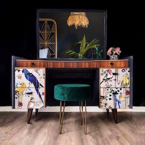 Luxury Vintage dressing table Refurbished. Includes stool. Sold but can recreate please contact me