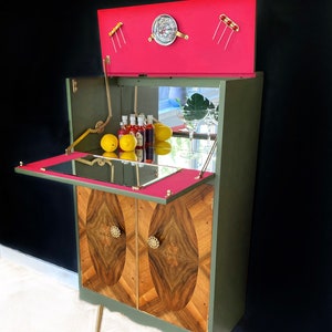 Cocktail Cabinet , funky cocktail cabinet , funky home bar , home bar , drinks cabinet , funky drinks cabinet
