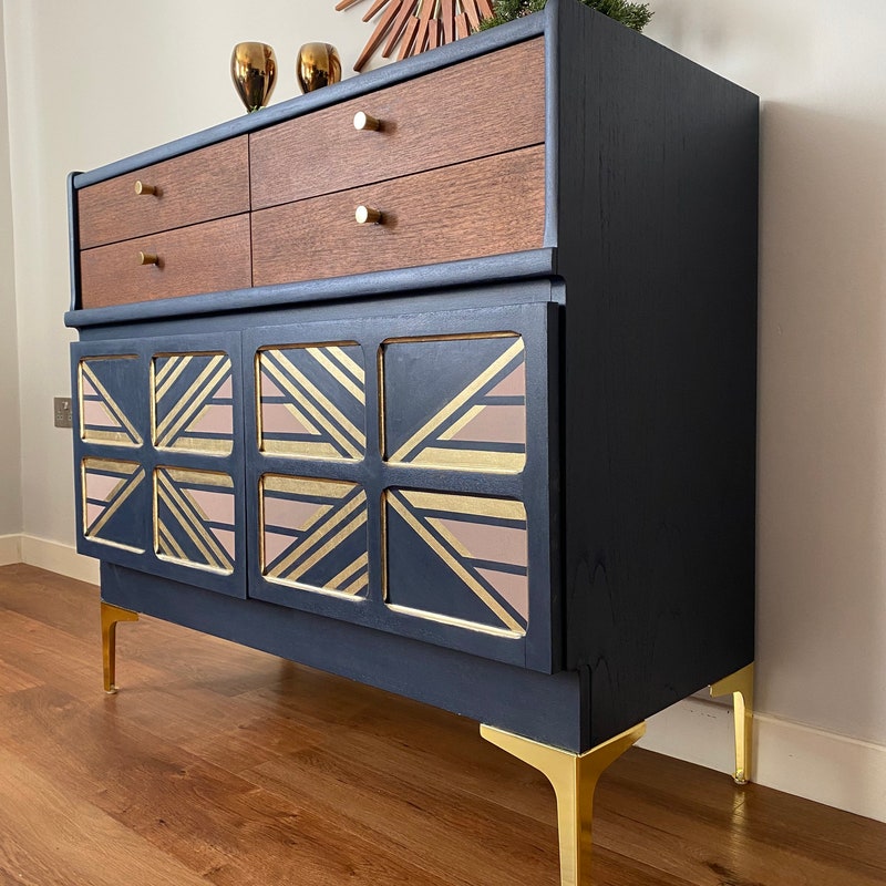 Mid Century Sideboard - Etsy