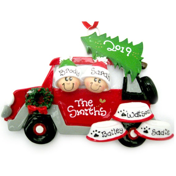 Cute Couple With Kids And Dogs Cats 3D Effect - Personalized Custom Sh – Wander Prints