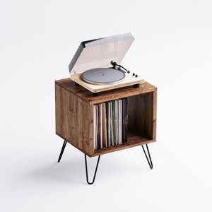 Börja Small Vinyl Record Cabinet - Record Storage Unit