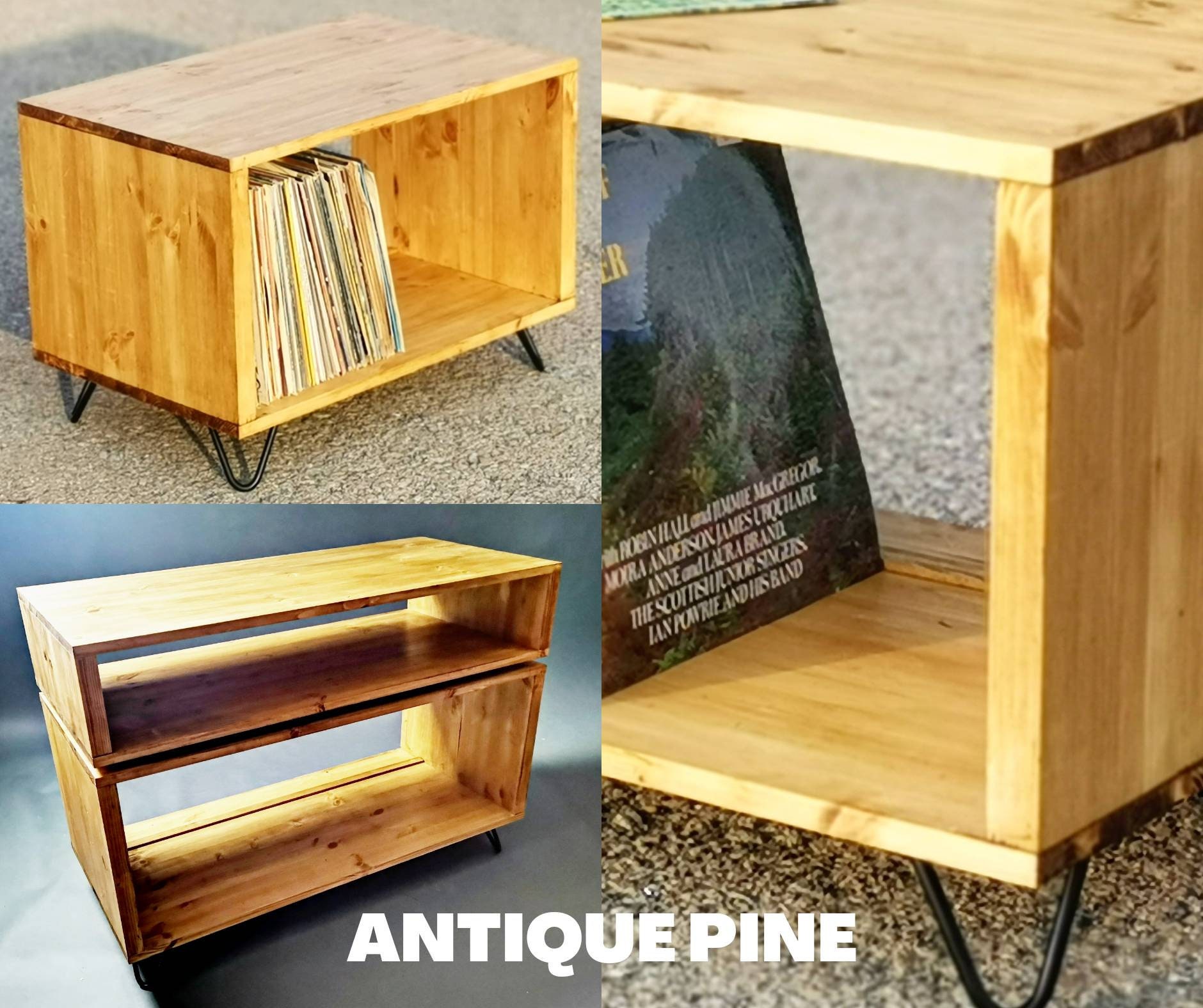 3 Tier Scandinavian Hi Fi Rack Audio Rack Component Rack Etsy UK